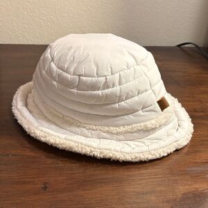 UGG Cream Sherpa Bucket Hat